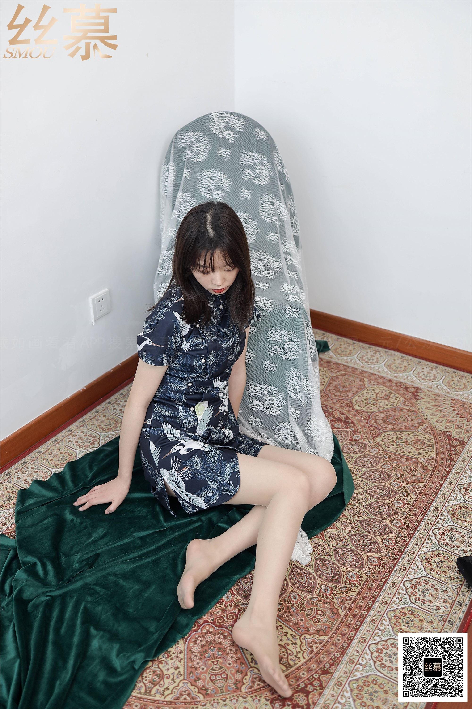 丝慕写真 特写集 TX079 新模《旗袍丝艺》